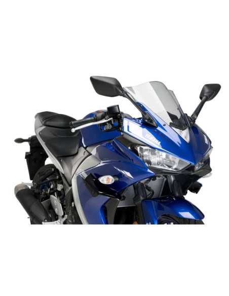 Puig Seitenspoiler Downforce Sport Yamaha YZF-R3 17-18 schwarz