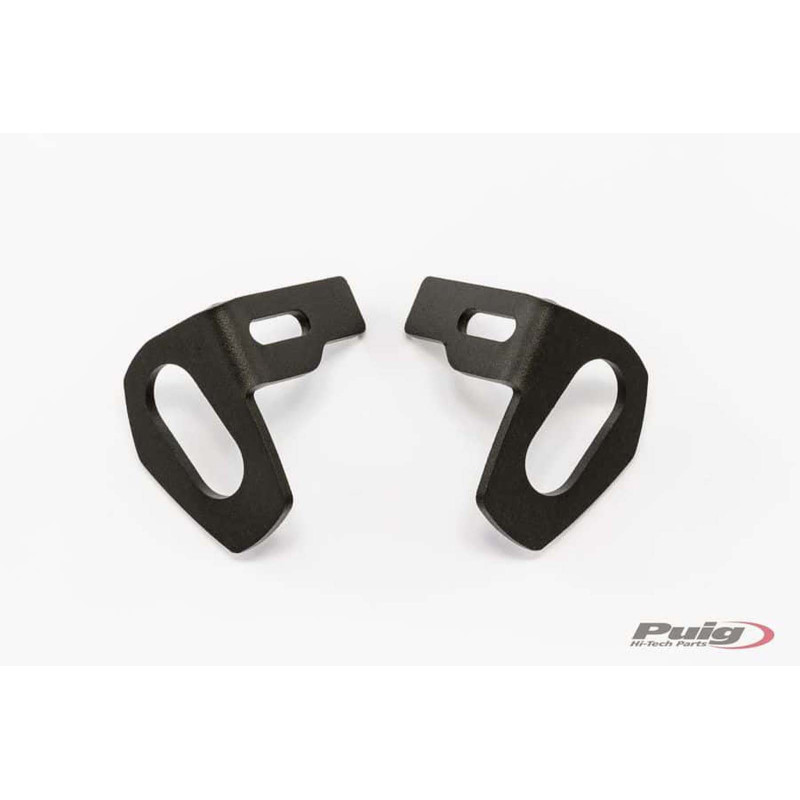 Soportes para intermitentes Puig OEM Portamatriculas Puig para Suzuki SV650 22-25 negro