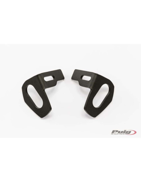 Soportes para intermitentes Puig OEM Portamatriculas Puig para Suzuki SV650 22-25 negro