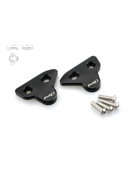 Tapon de retrovisor Puig para Yamaha YZF-R1 17-19 negro