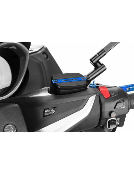 puig tappo serbatoio anteriore per fluido freno ant/post. per yamaha t-max 530 sx 17-19 blu