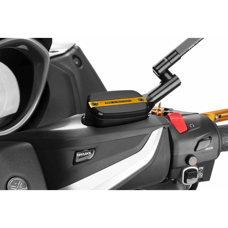 Tapon deposito liquido freno delantero Puig delantero/trasero para Yamaha T-Max 530 SX 17-19 dorado
