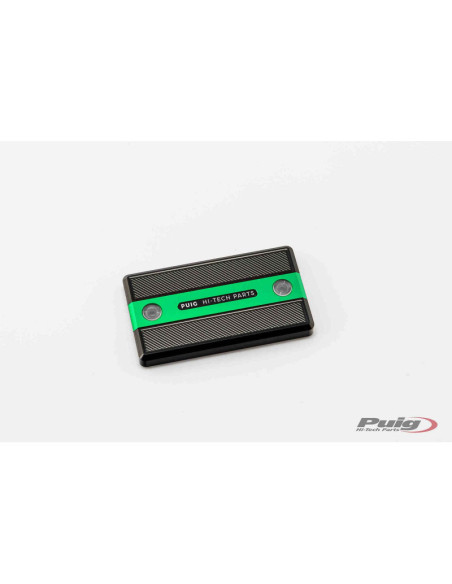 Tapon deposito liquido freno delantero Puig para Suzuki DL1050 V-Strom 23-25 verde