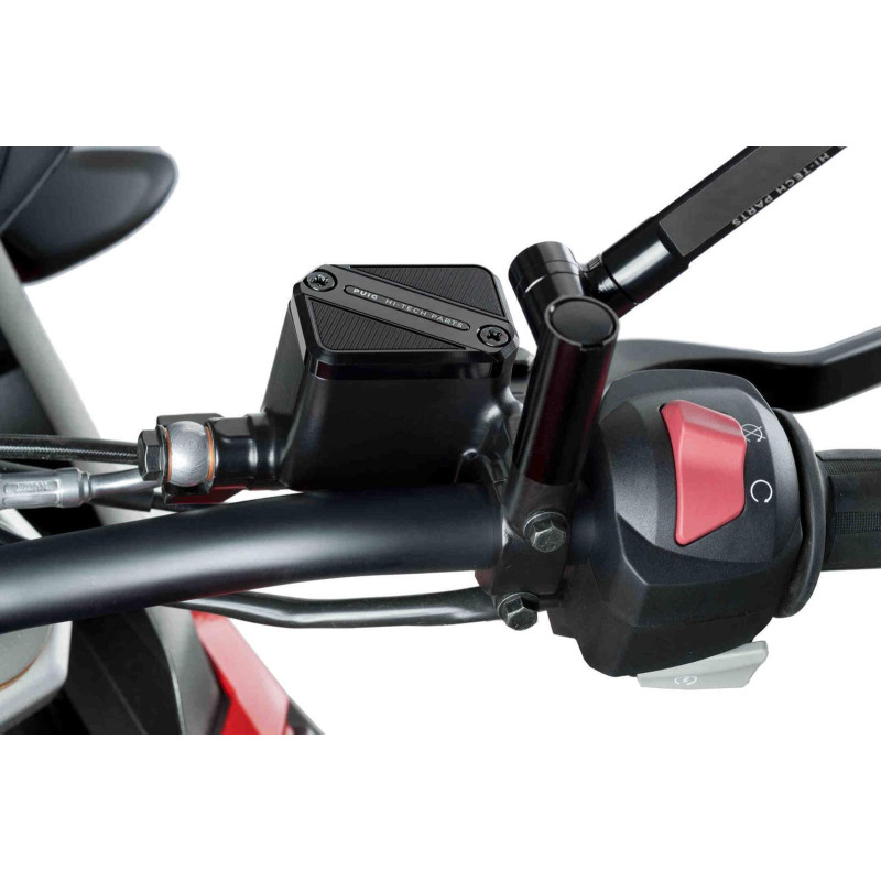 Tapon deposito liquido freno delantero Puig para Suzuki GSX-S125 22-25 negro