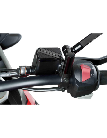 Tapon deposito liquido freno delantero Puig para Suzuki GSX-S125 22-25 negro