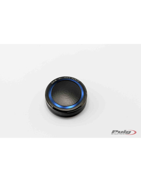 Tapon deposito liquido freno delantero Puig para Suzuki SV650X 22-24 azul