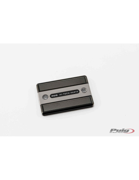 Tapon deposito liquido freno delantero Puig para Yamaha Tenere 700 Rally Edition 23-24 plata
