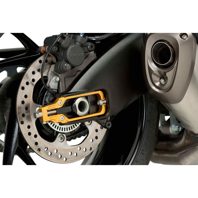 Tendeur de chaine Puig pour Suzuki GSX-S1000 22-24 pouces, or