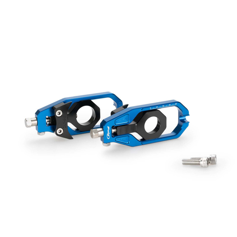 Tensor de cadena Puig para Yamaha T-Max 530 DX 17-19 azul
