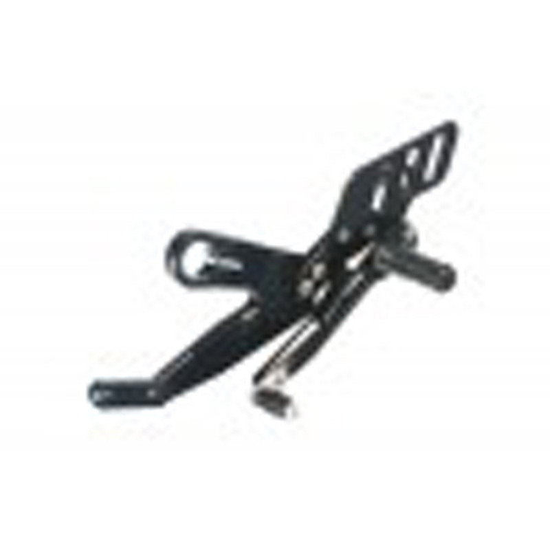 Racing Bike Fixed Footrest for Yamaha MT-01 07-12 Black