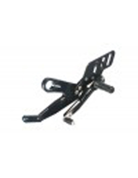 Racing Bike Fixed Footrest for Yamaha MT-01 07-12 Black