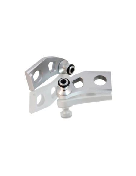 Ajustador de cinturon de moto de carreras para Yamaha T-Max 530 SX 17-19, color plateado