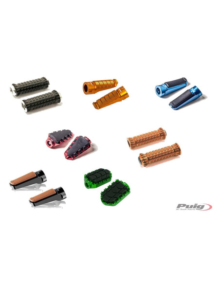 puig poggiapiedi triumph street triple rs 17-19 (attenzione: il poggiapiedi non include l'adattatore)