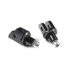 PUIG POGG-ADAPTER FESTE FAHRER- UND BEIFAHRERHARLEY D. SPORTSTER 883 IRON XL883N 09-12 SCHWARZ