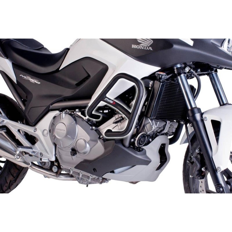 PUIG BARRE DI PROTEZIONE MOTORE HONDA NC750S 14-15 NERO