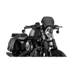 PUIG CARENAGE AVANT EN ALUMINIUM HARLEY D. SPORTSTER 883 IRON 09-12 NOIR