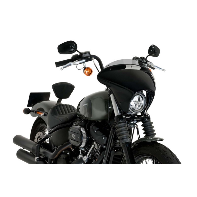 PUIG PARE - BRISE BATWING SML SPORT HARLEY D. SOFTAIL STREET BOB FXBB 21-23 FUMEE CLAIR