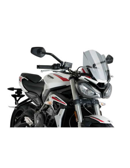 puig cupolino naked n.g. sport per triumph street triple rs 20-22 fume chiaro