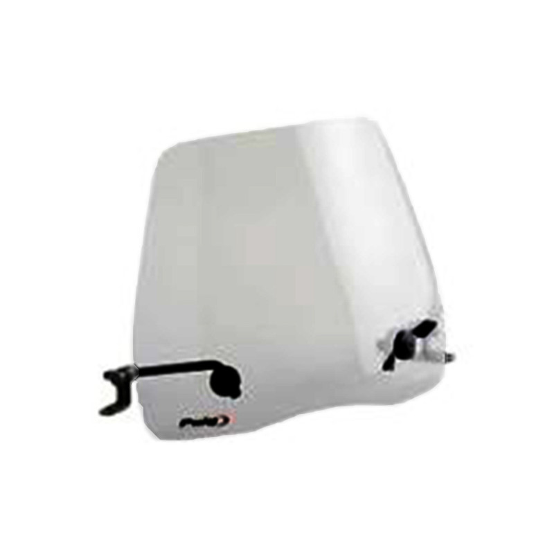 Puig Windschutzscheibe Scooter Traffic fur Yamaha Xenter 125i 18-20, hellgrau