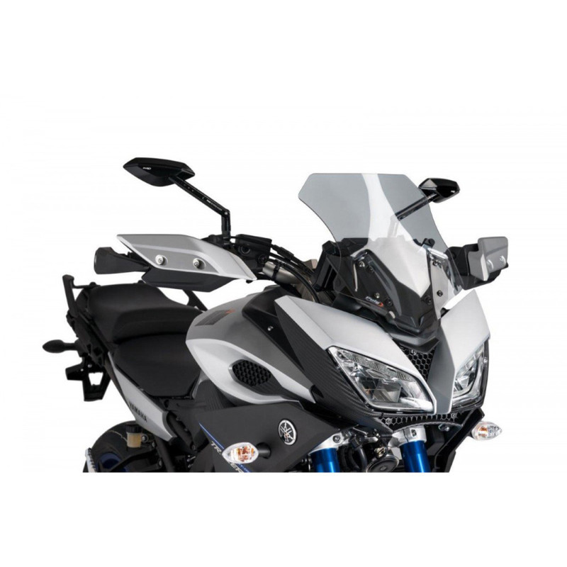 Pare-brise Puig Sport pour Yamaha MT-09 Tracer 2017, teinte fumee claire
