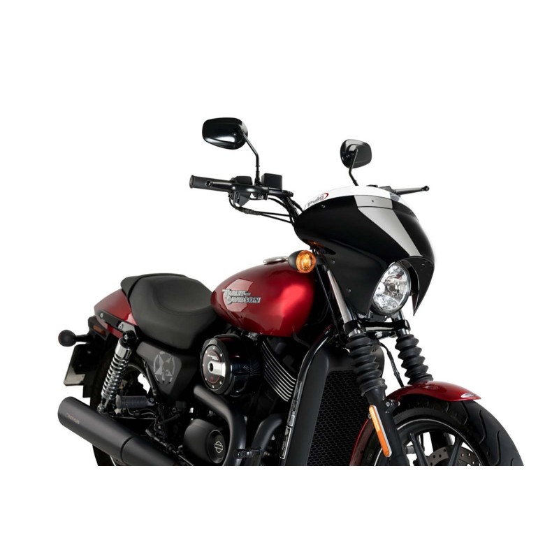 PUIG CUPOLINO BATWING SML SPORT HARLEY D. STREET 750 XG750 15-20 TRASPARENTE