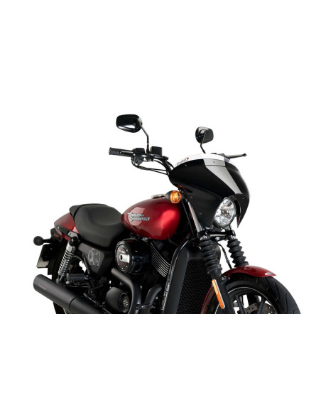 puig batwing screen sml sport harley d street 750 xg750 15 21 transparent