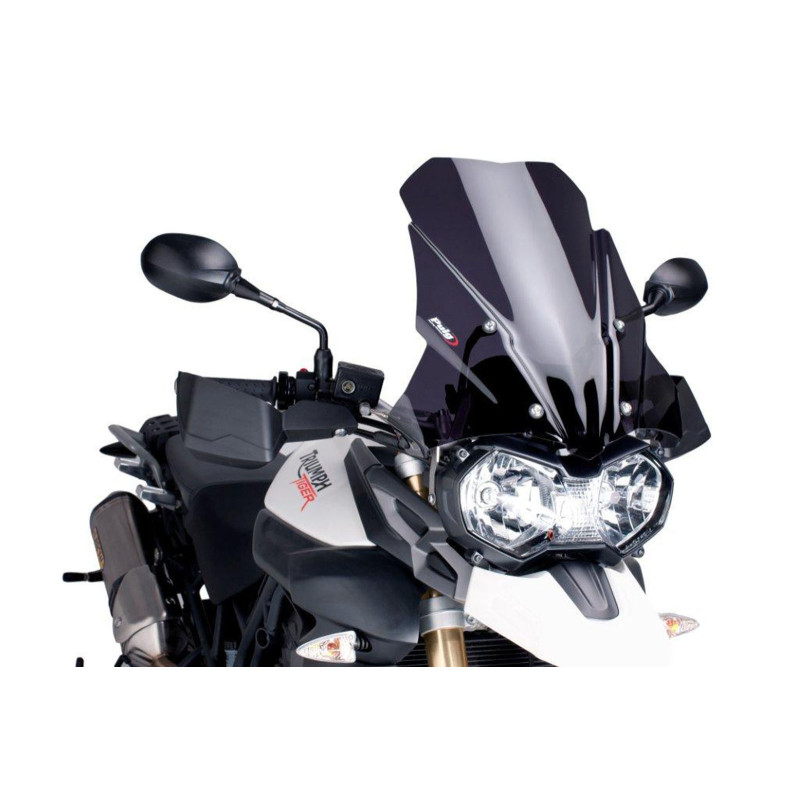 Puig Touring Windshield for Triumph Tiger XCX 15-16 Dark Smoke