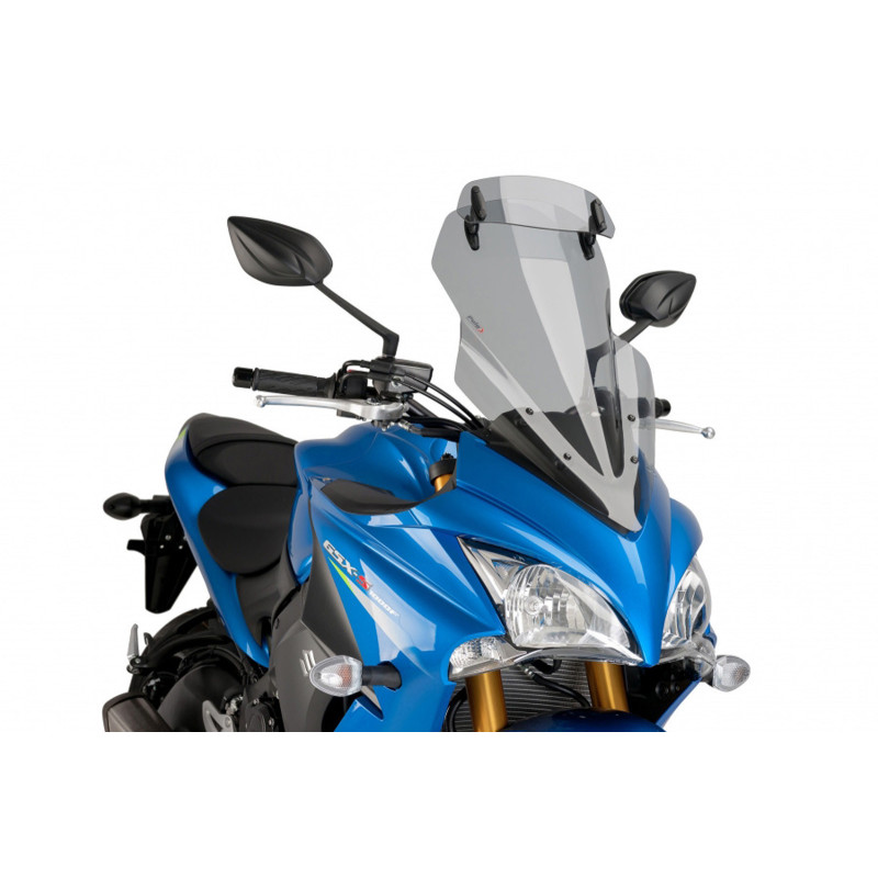 Puig Touring Windschutzscheibenvisier fur Suzuki GSX-S1000F 18-20, hellgrau getont