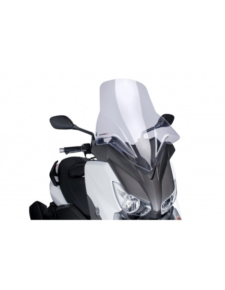 Pare-brise Puig V-Tech Line Touring pour Yamaha X-Max 125 2017 Transparent