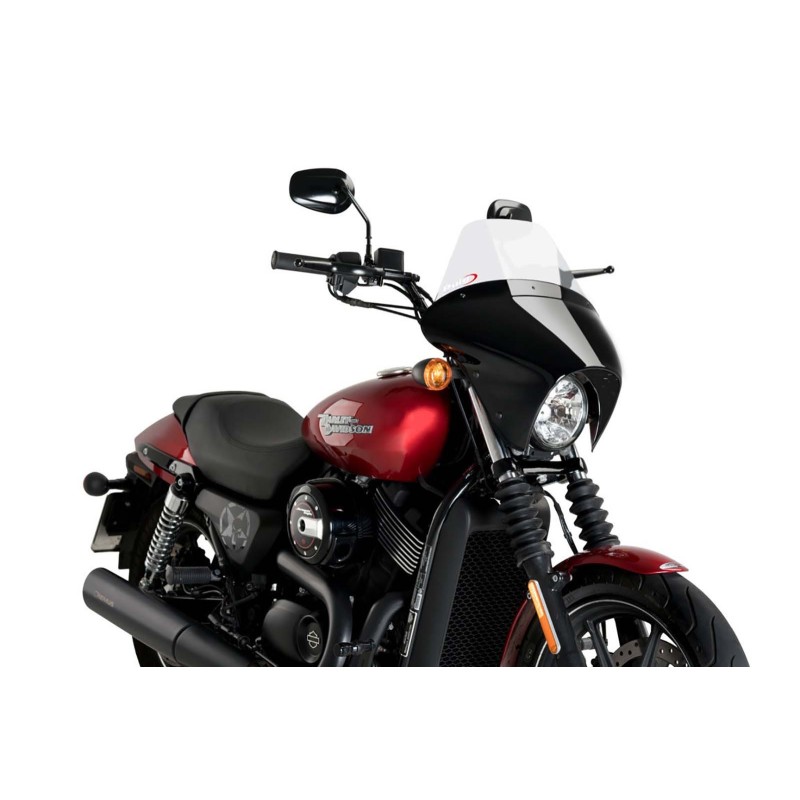 PUIG CUPOLINO BATWING SML TOURING HARLEY D. STREET 750 XG750 15-20 TRASPARENTE