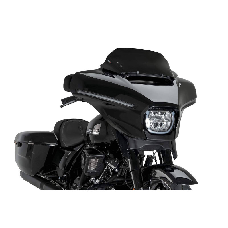 Carenage sport Puig High-Road pour Harley-Davidson Street Glide FLHX 25-26 Noir