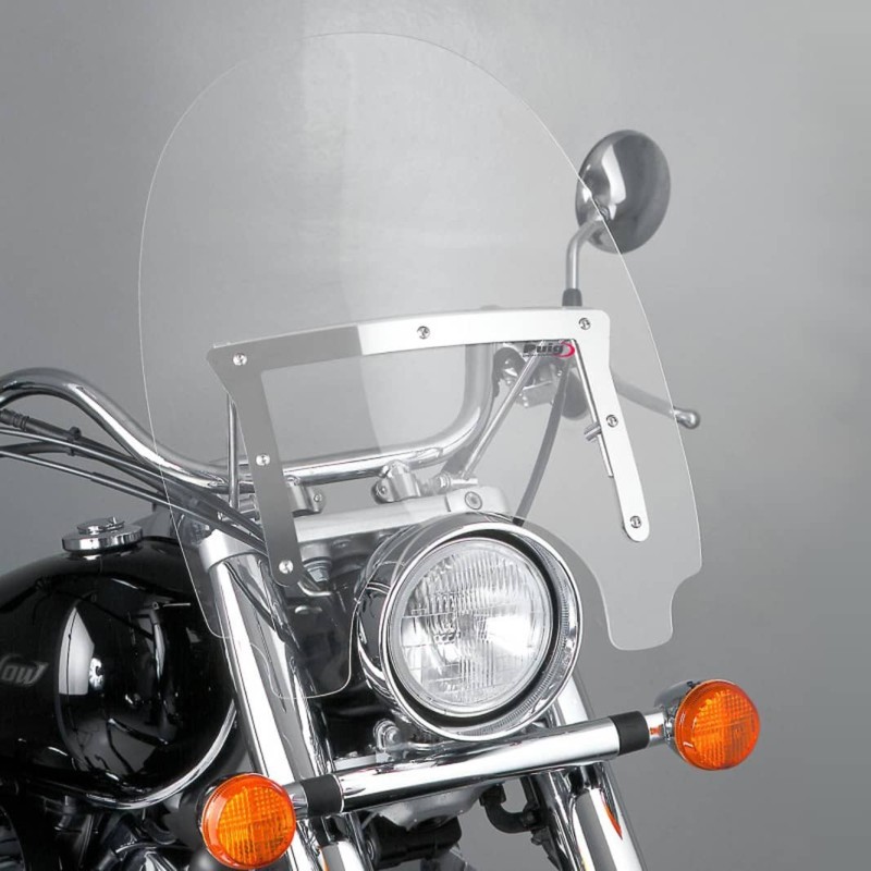 PUIG CUPOLINO CUSTOM HIGHWAY HARLEY D. DYNA STREET BOB 07-17 TRASPARENTE