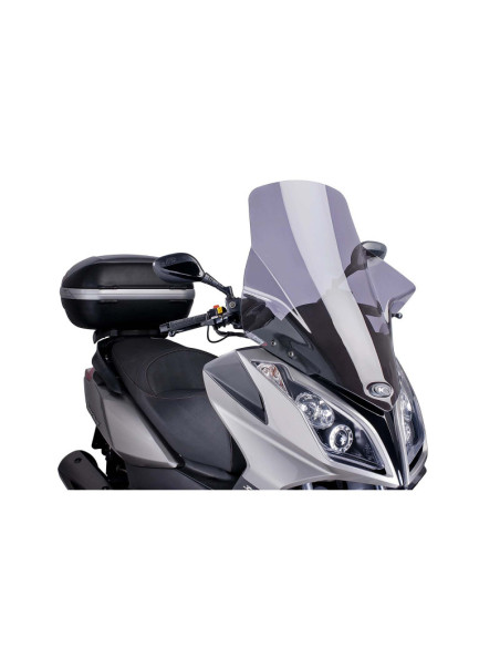 Pare-brise touring Puig V-Tech Line pour Kymco Superdink 300i 09-17, teinte fumEe claire | Puig