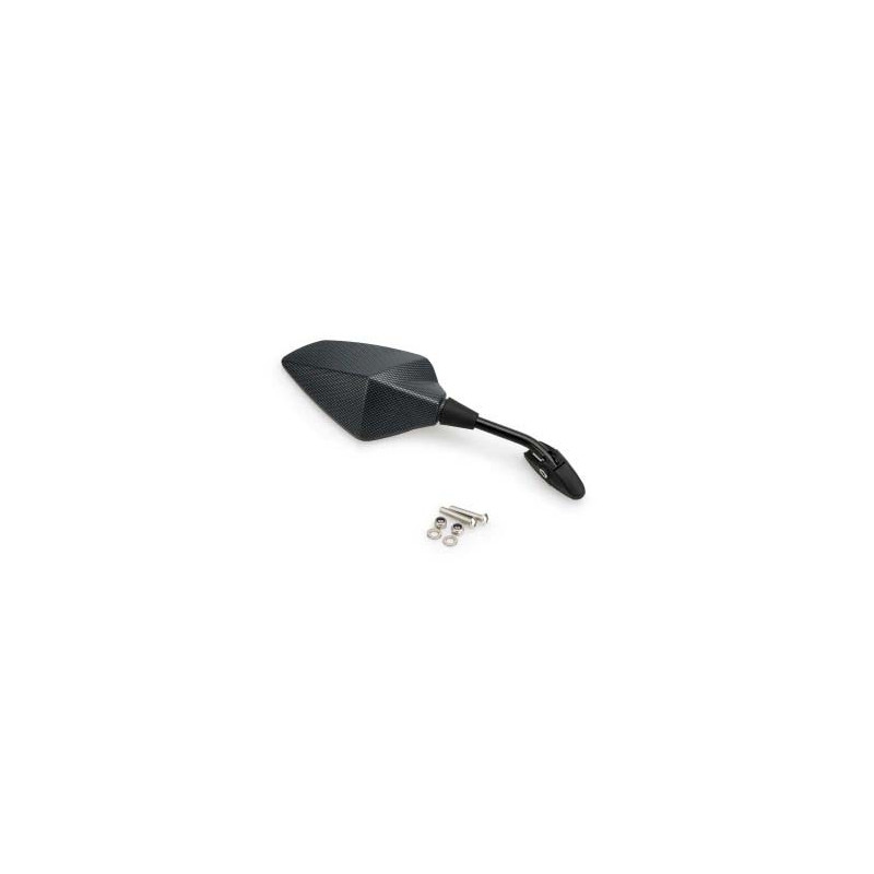 PUIG ESPEJO RETROVISERA DERECHO MOD. RS1 CARBON LOOK - COD. 7342C-OFERTA - MONTAJE EN EL CASCO - INCLINACION 30 GRADOS | Puig