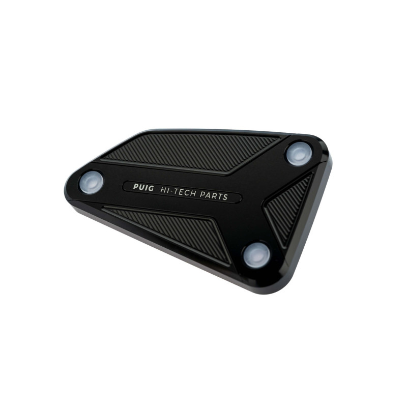 TapOn del depOsito de lIquido de freno delantero Puig para KTM 990 R Duke 2026, color negro. | Puig