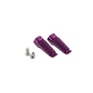 Puig Poggiapiedi Modello Racing Colore Viola - Dimensioni: 72X27 Mm. Peso: 90 Gr