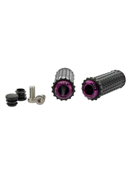 PUIG FOOTREST MODEL R-FIGHTER S COLOR PURPLE - Dimensions: 74.5x26 mm. Weight: 90 gr | Puig