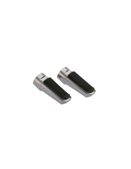 PUIG POGGIAPIEDI MODELLO SPORT COLORE TITANIO - Dimensioni: 72x27 mm. Peso: 90 gr | Puig