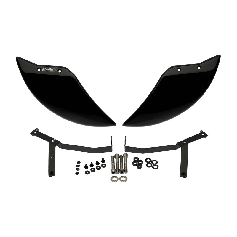 Puig Aerodynamik-Deflektor fur Vorderrad Honda CB1000 Hornet 25-26 Zoll schwarz