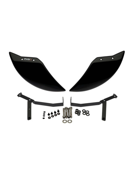 Deflecteur aerodynamique Puig pour roue avant Honda CB1000 Hornet 25-26 pouces noir