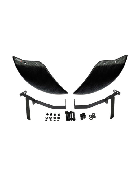Deflector aerodinamico Puig para rueda delantera BMW S1000RR 25-26 con aspecto de carbono