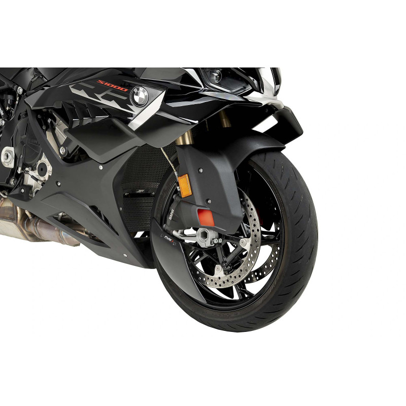 Deflecteur aerodynamique Puig pour roue avant BMW M1000R 25-26 pouces noir mat