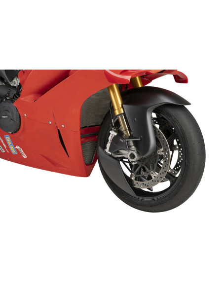 Deflecteur aerodynamique Puig pour roue avant Ducati Panigale V4S 25-26 pouces noir mat