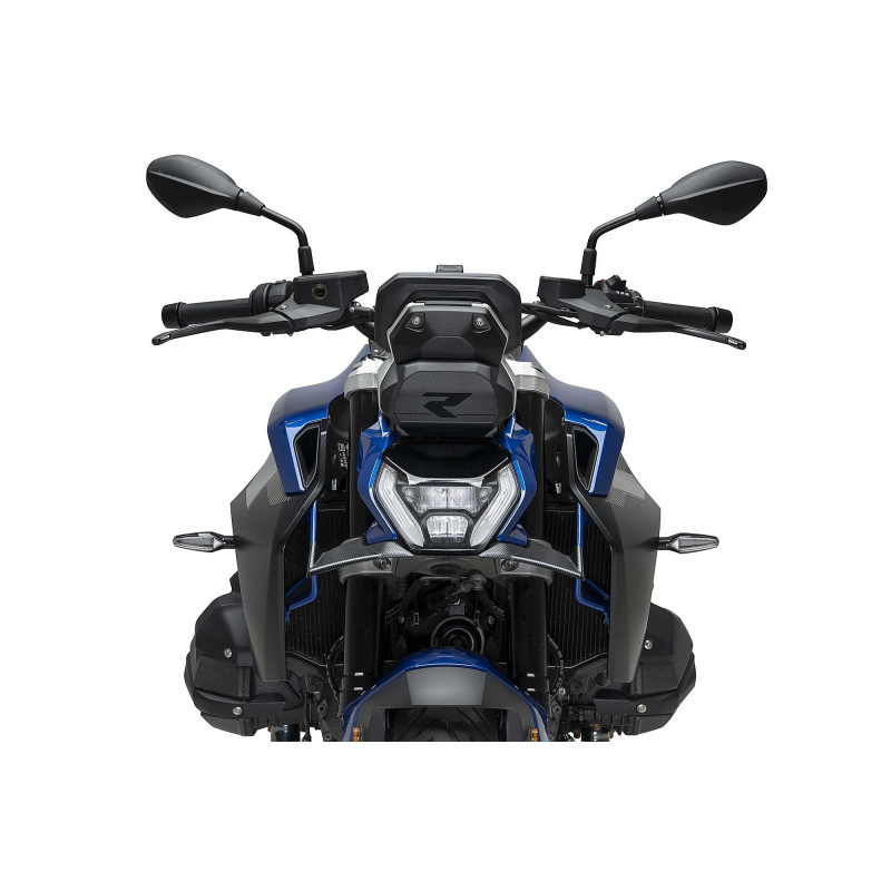 Puig Frontspoiler fur Abtrieb an der Naked BMW R1300R Azul Snapper Rocks 2025 Carbon-Optik