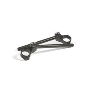 Manillar deportivo tipo clip-on para Aprilia RSV4 1100 Factory 2026 color negro.