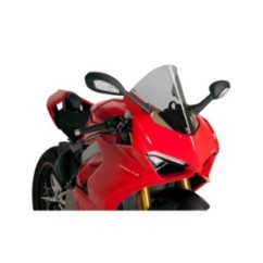 PUIG CUPOLINO R-RACER PER DUCATI PANIGALE V4 ANNO 18-19 COLORE FUME CHIARO.