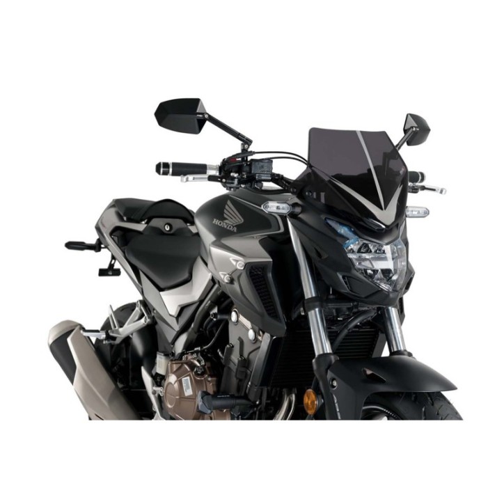 PUIG PARE - BRISE NAKED N.G. SPORT POUR HONDA CB500F 16-18 FUMEE FONCE