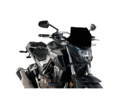 PUIG PARE - BRISE NAKED N.G. SPORT HONDA CB500F 16-18 NOIR