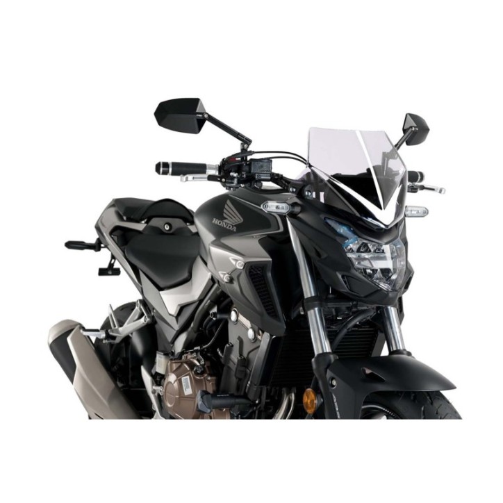 PUIG PARE - BRISE NAKED N.G. SPORT POUR HONDA CB500F 16-18 TRANSPARENT