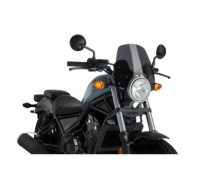 PUIG CUPULA NAKED N.G. SPORT HONDA CMX500 REBEL 17-19 AHUMADO OSCURO